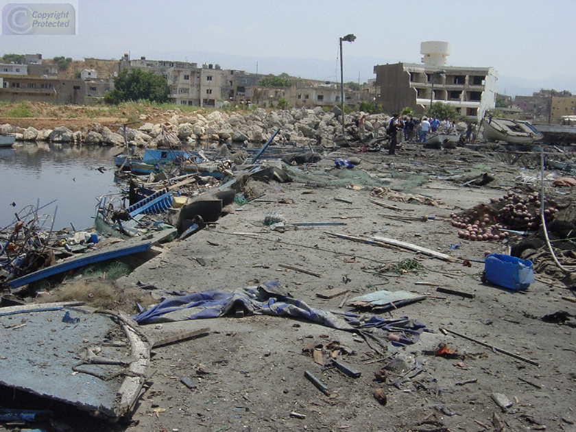 Fishing Dock Bombed